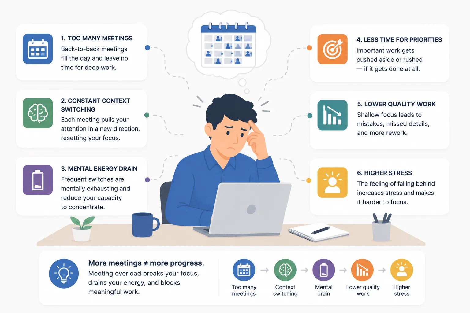 Meeting Overload and Broken Focus